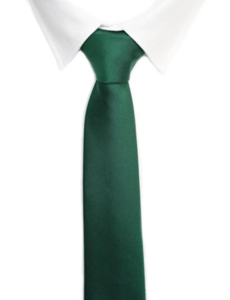 Corbata seda verde esperanza
