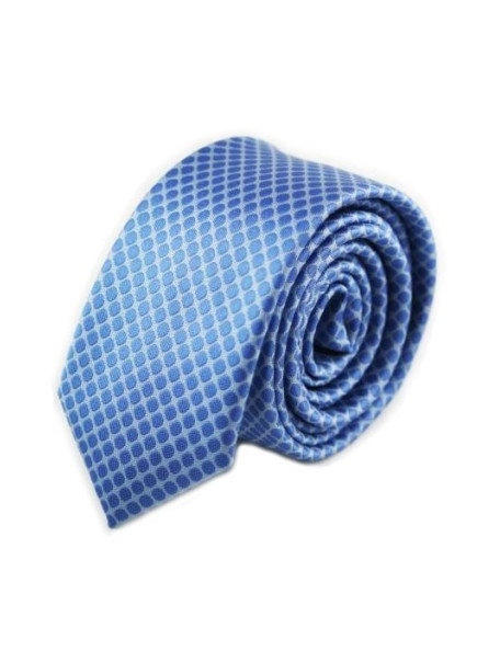 Corbata oficina rayas azul