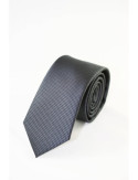Corbata low cost gris liso intenso